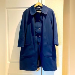 Vintage Forecaster International Coat Jacket 3/4 Sleeve with Zip Liner Size 18